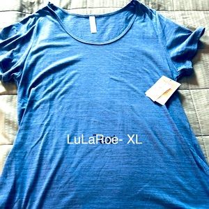 LuLaRoe Solid light blue classic T - XL